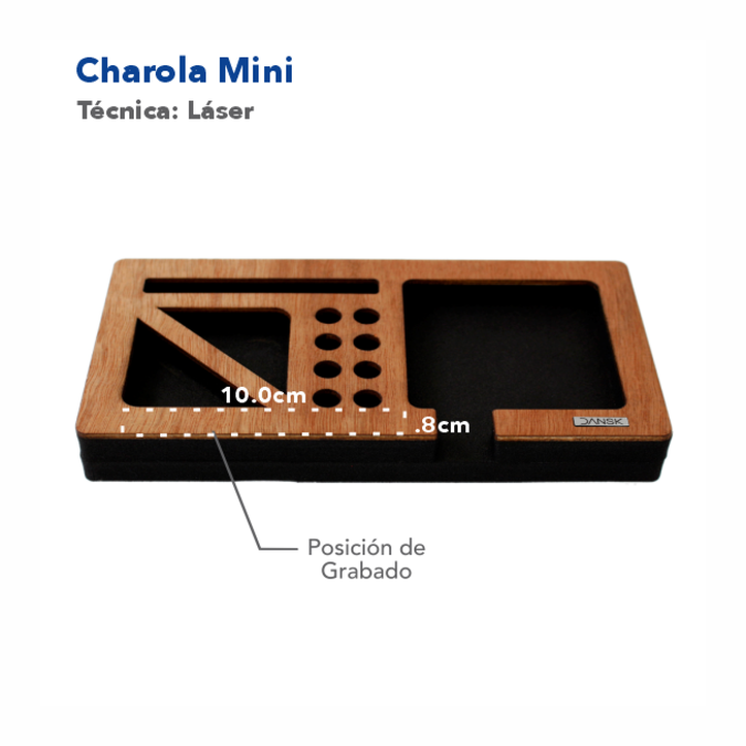 Organizador de escritorio Charola Organizadora Mini1