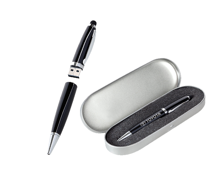 BOLIGRAFO Y TOUCH CON CAJA DUCATI 4G USB4870-1 NEGRO (PARA ENSAMBLE)0