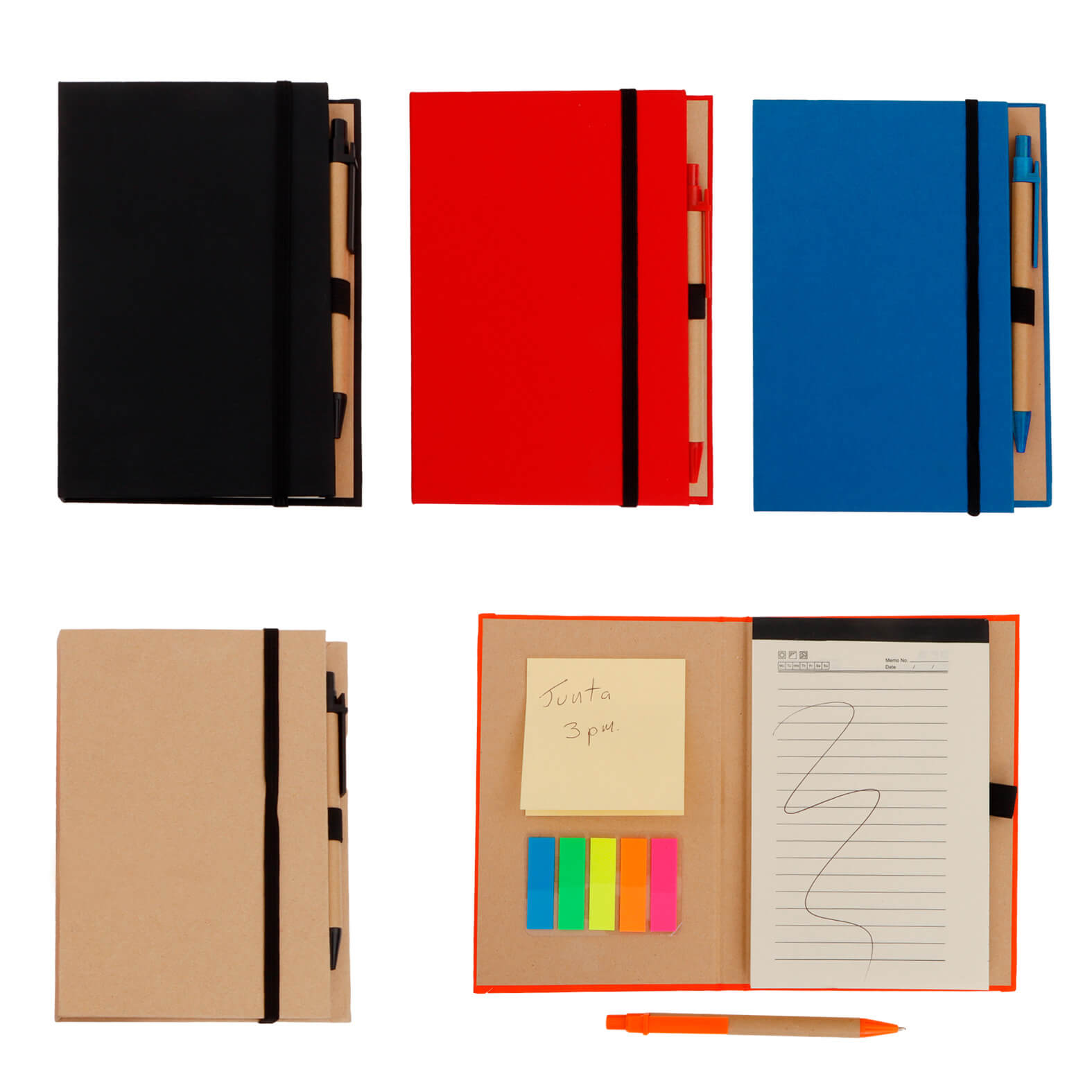  Set ecológico con block de notas