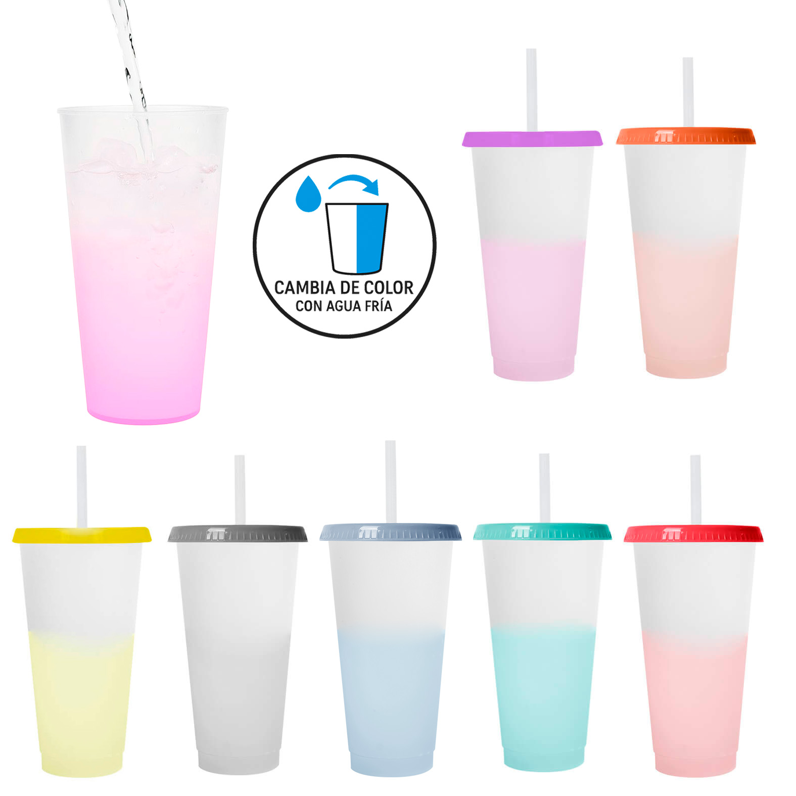  Vaso de plástico