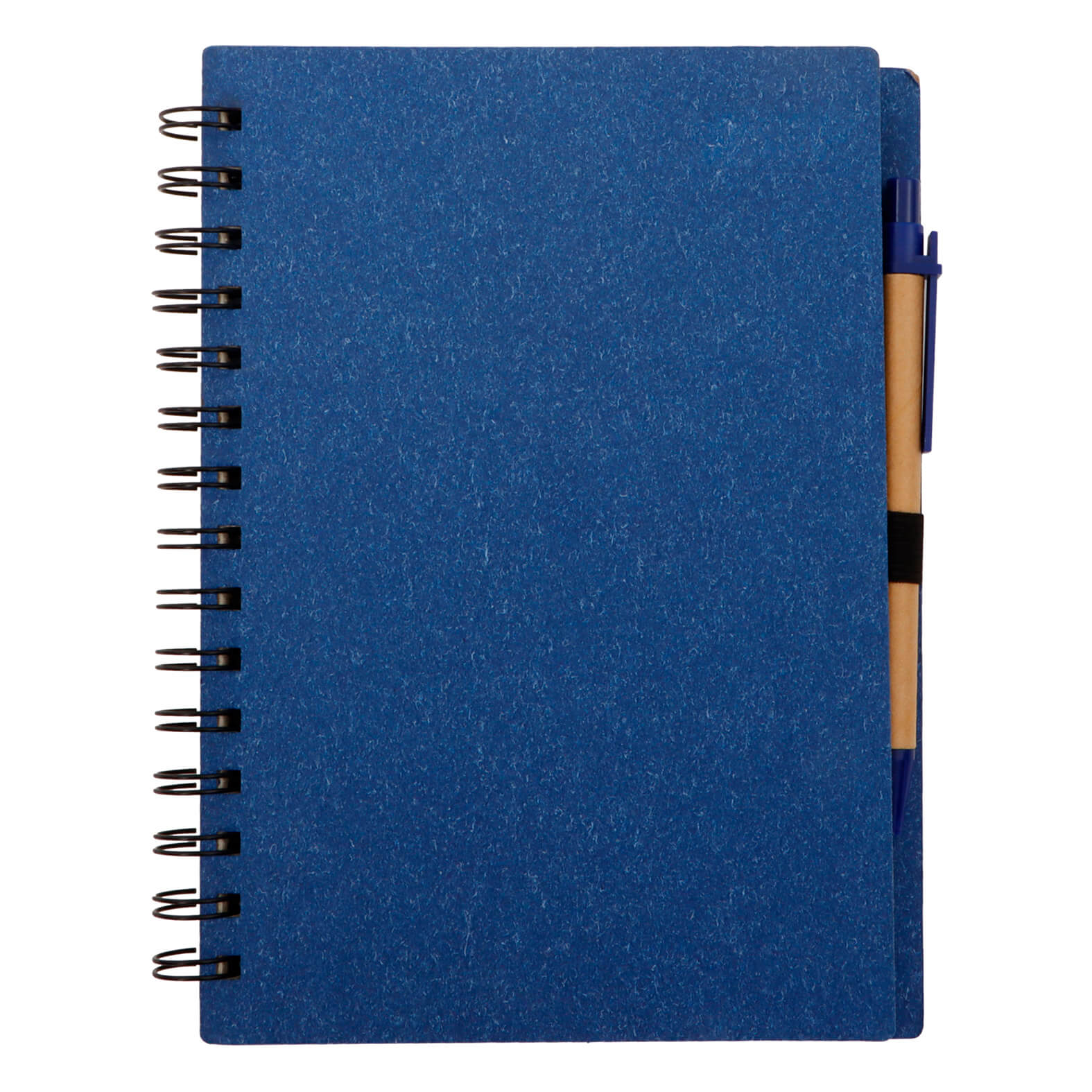  Libreta de cartón con 70 hojas rayadas, espiral y bolígrafo2