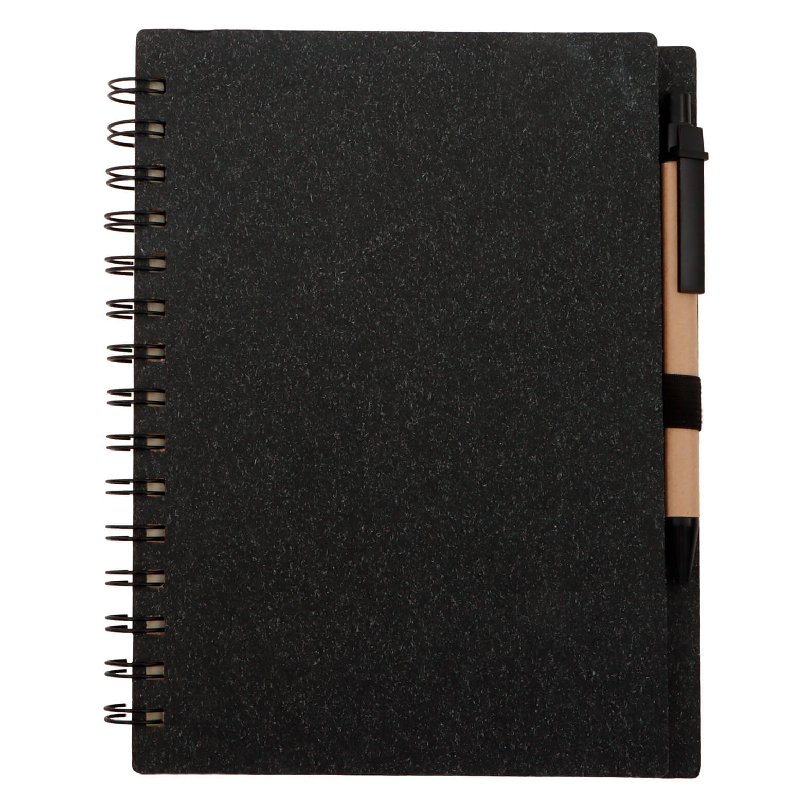  Libreta de cartón con 70 hojas rayadas, espiral y bolígrafo4