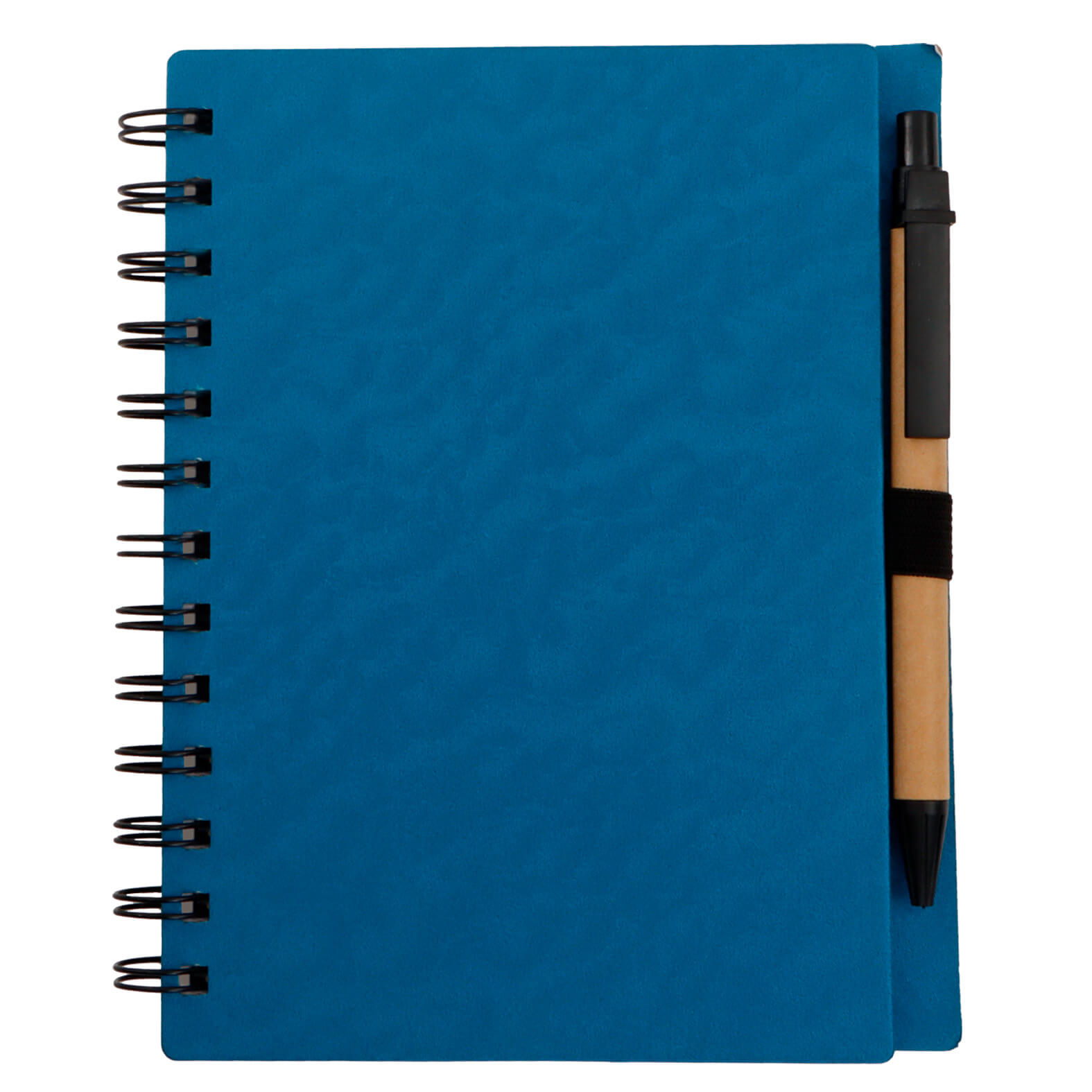  Libreta de cartón con espiral, 70 hojas y bolígrafo.2