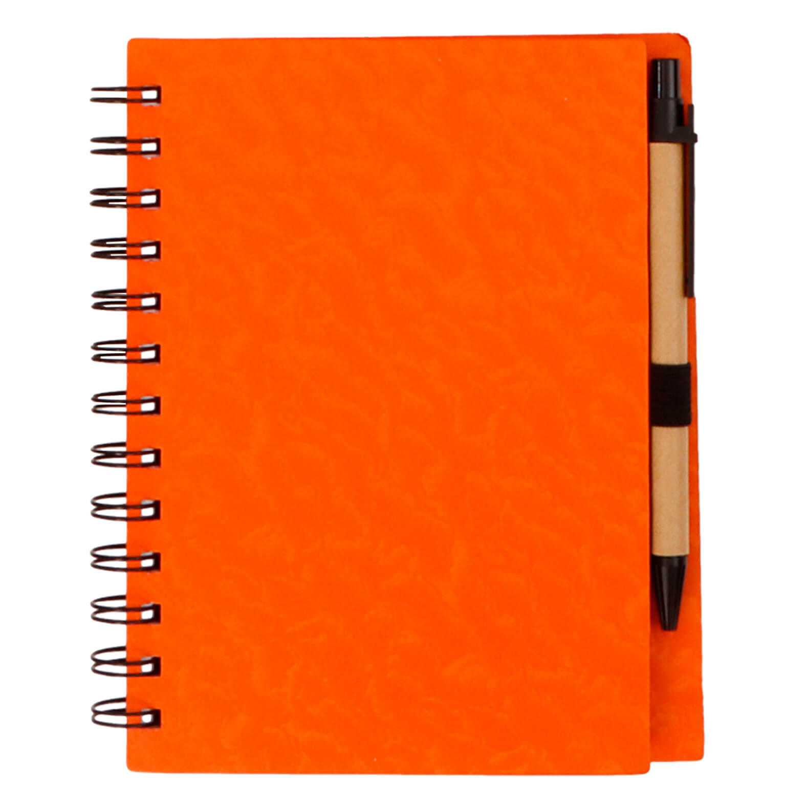  Libreta de cartón con espiral, 70 hojas y bolígrafo.3
