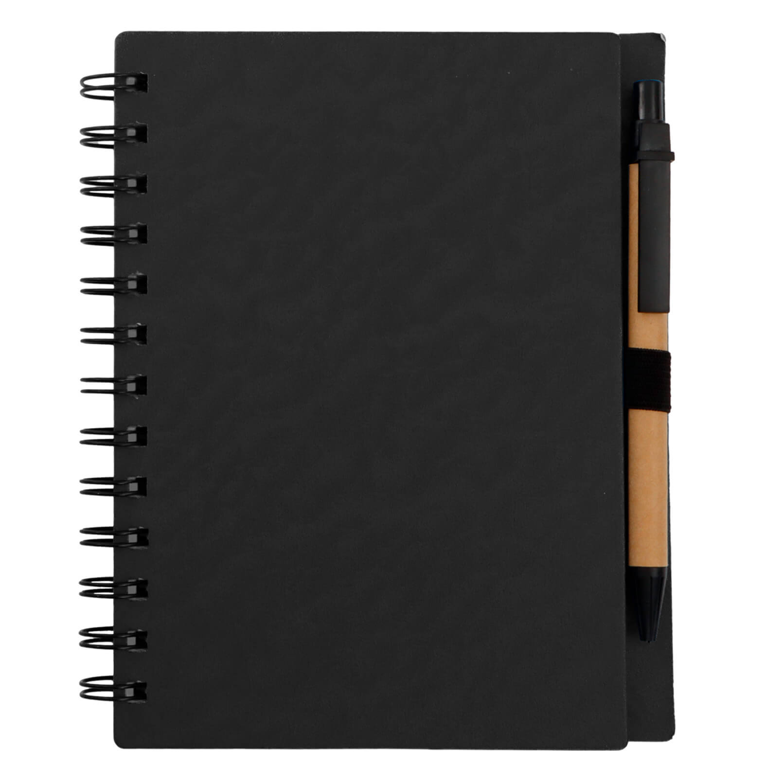  Libreta de cartón con espiral, 70 hojas y bolígrafo.4
