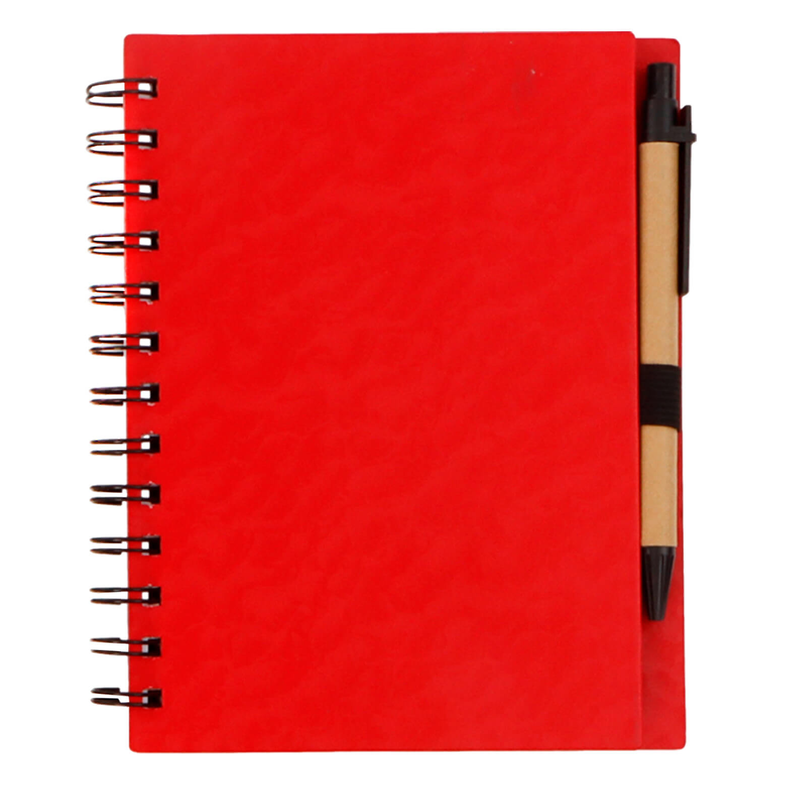  Libreta de cartón con espiral, 70 hojas y bolígrafo.5