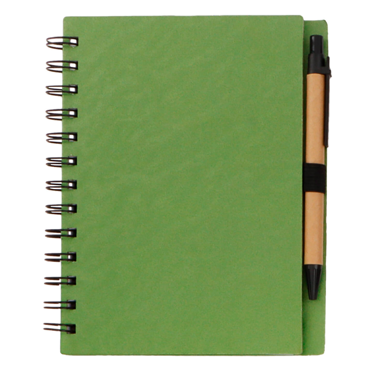  Libreta de cartón con espiral, 70 hojas y bolígrafo.6
