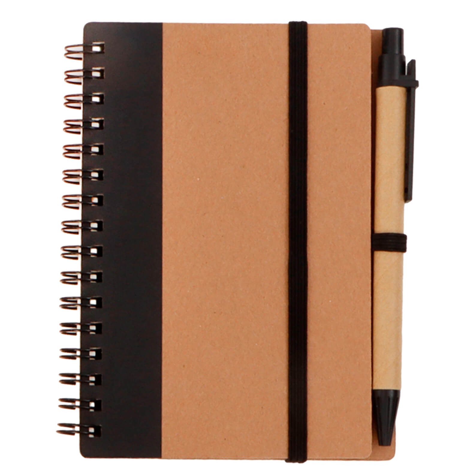  Mini libreta de papel reciclado con bolígrafo4