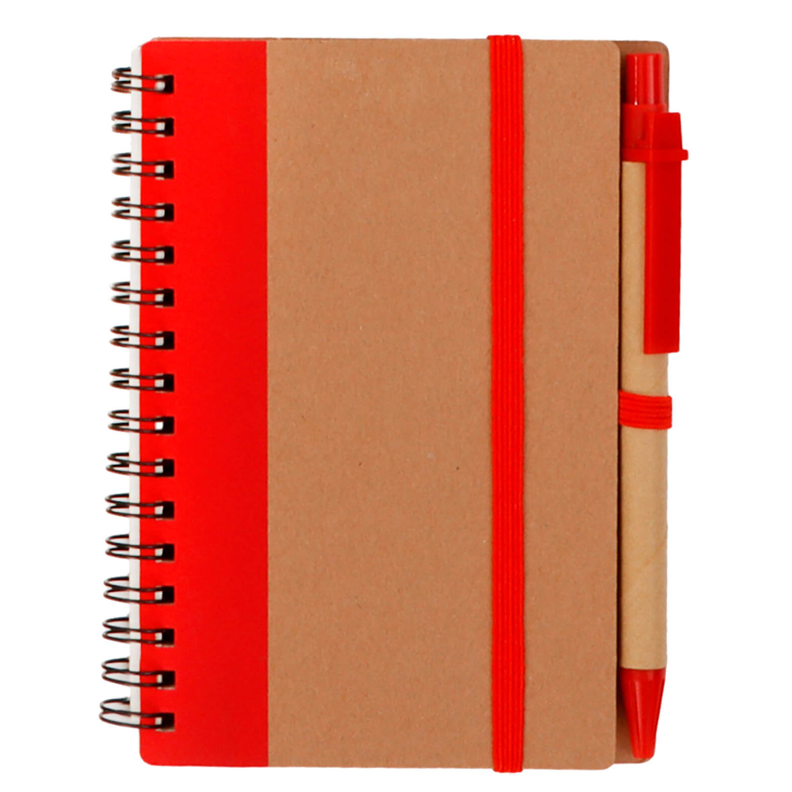  Mini libreta de papel reciclado con bolígrafo5