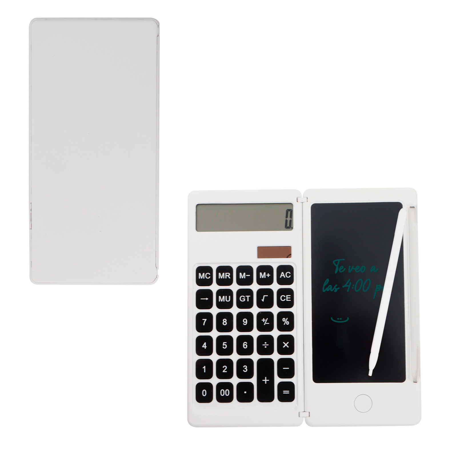  Calculadora con mini pizarrón digital