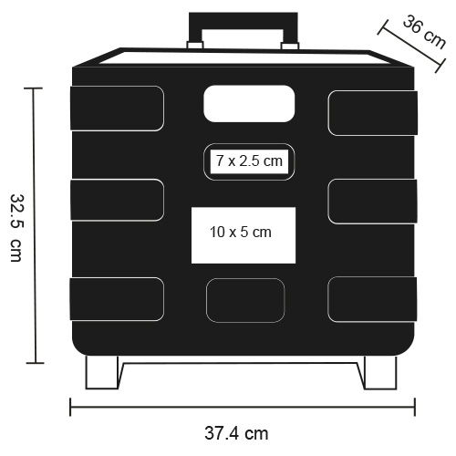  Carrito plegable portátil para supermercado1