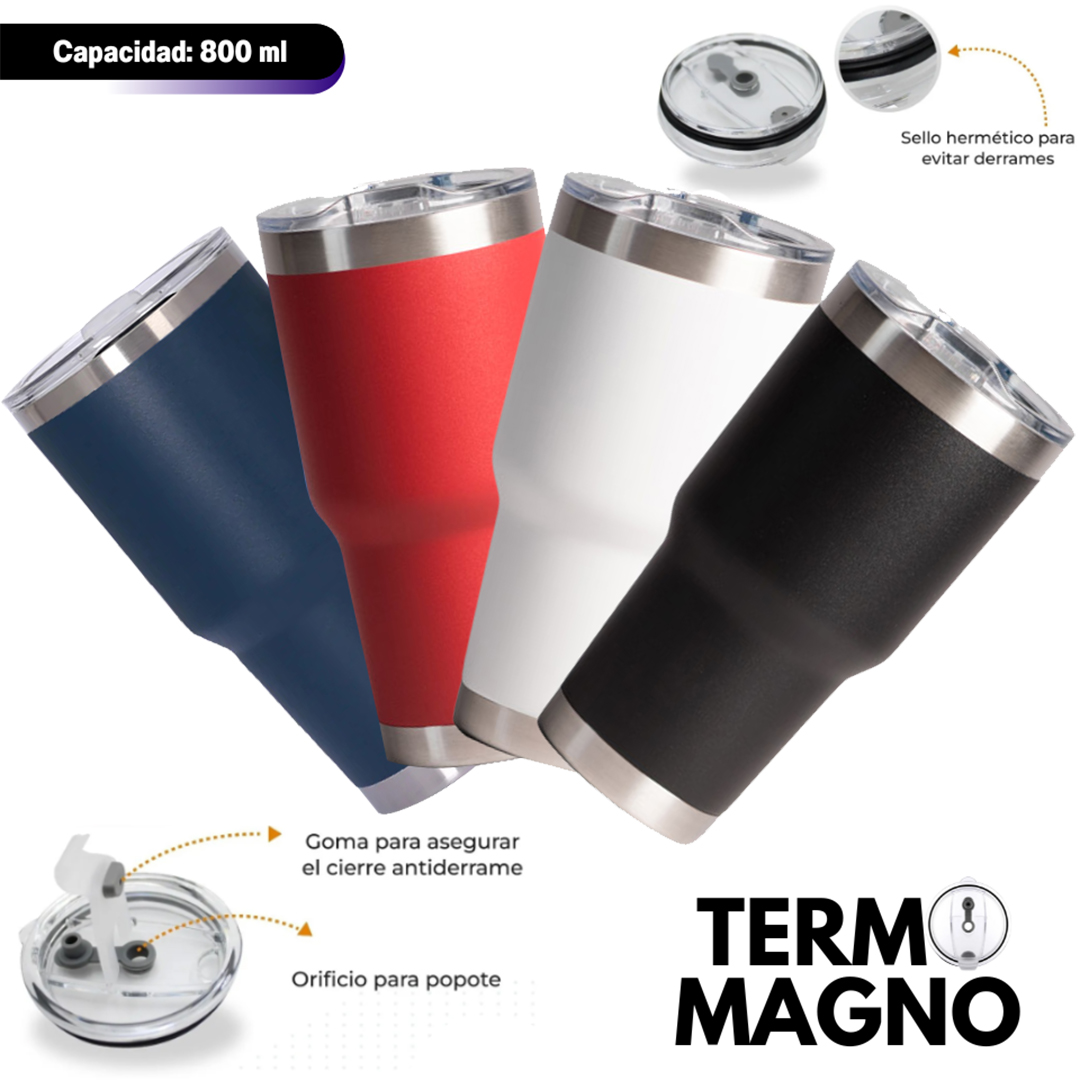  TERMO DOBLE PARED “MAGNO” ACERO INOXIDABLE5