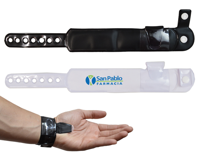 PULSERA GEL ANTIBACTERIAL ARES A2737 BLANCO