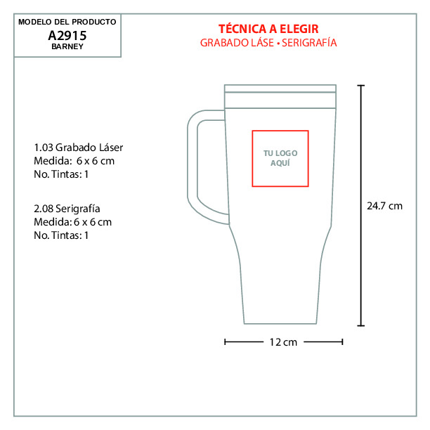 TERMO CON ASA BARNEY A2915 BLANCO6