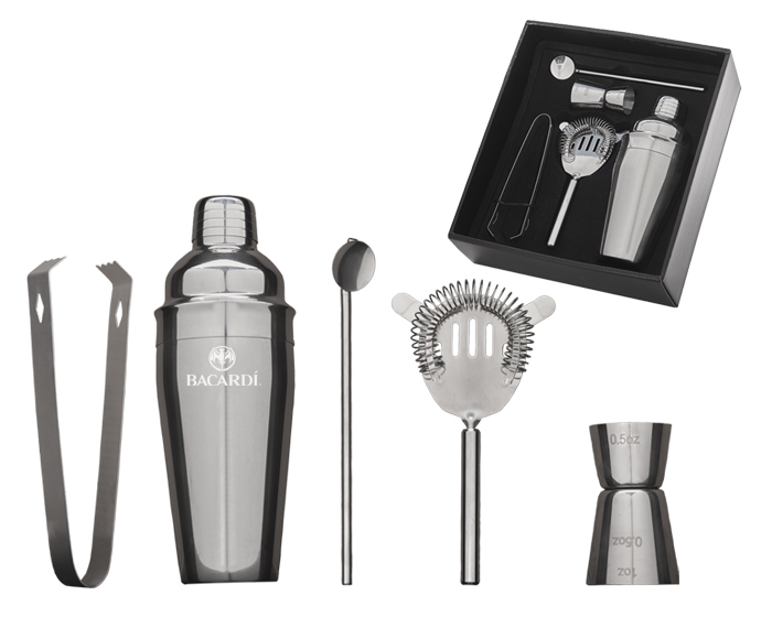  SET PARA BEBIDAS DE ACERO INOXIDABLE COCOBONGO5