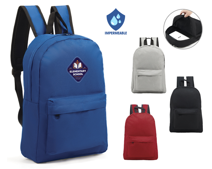  MOCHILA ESCOLAR IMPERMEABLE CLASS12