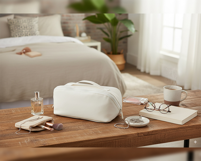  COSMETIQUERA NECESER DE POLIESTER BIANCA8