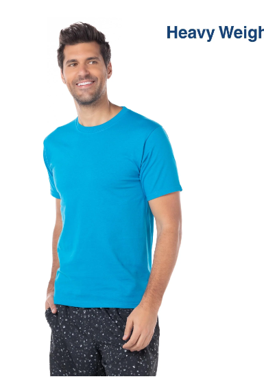  C0300  Playera Peso Completo Cuello Redondo Manga Corta para Caballero · 100% Algodón · Color Negro2