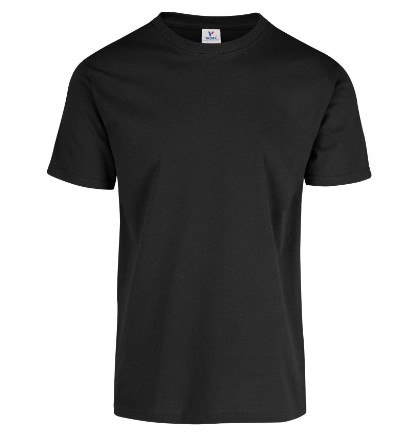  C0300  Playera Peso Completo Cuello Redondo Manga Corta para Caballero · 100% Algodón · Color Negro5