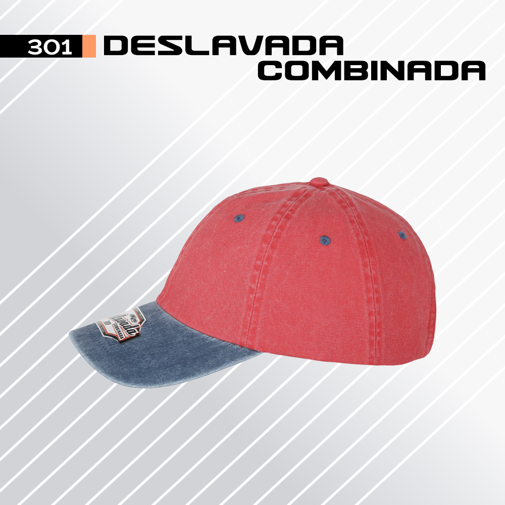 Gorra Deslavada Combinada1