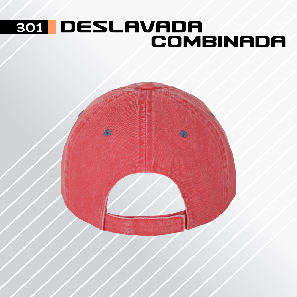 Gorra Deslavada Combinada3