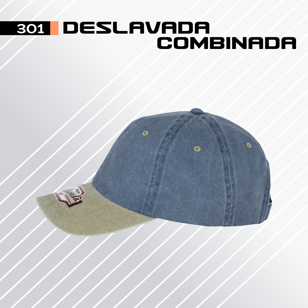 Gorra Deslavada Combinada25