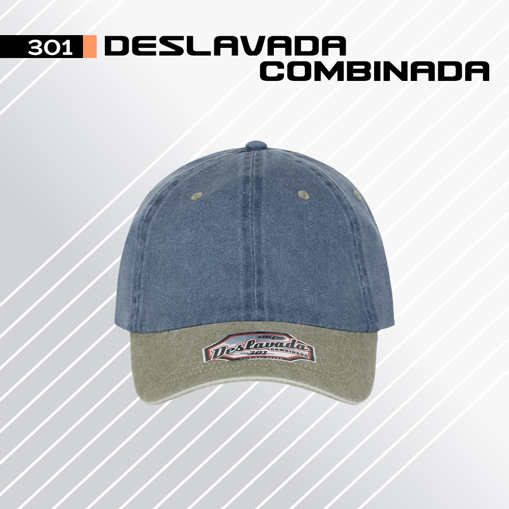 Gorra Deslavada Combinada24