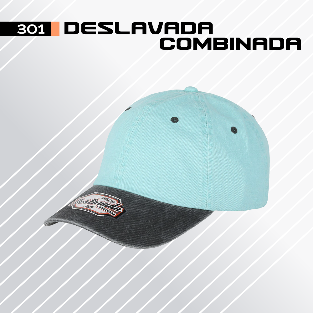 Gorra Deslavada Combinada6