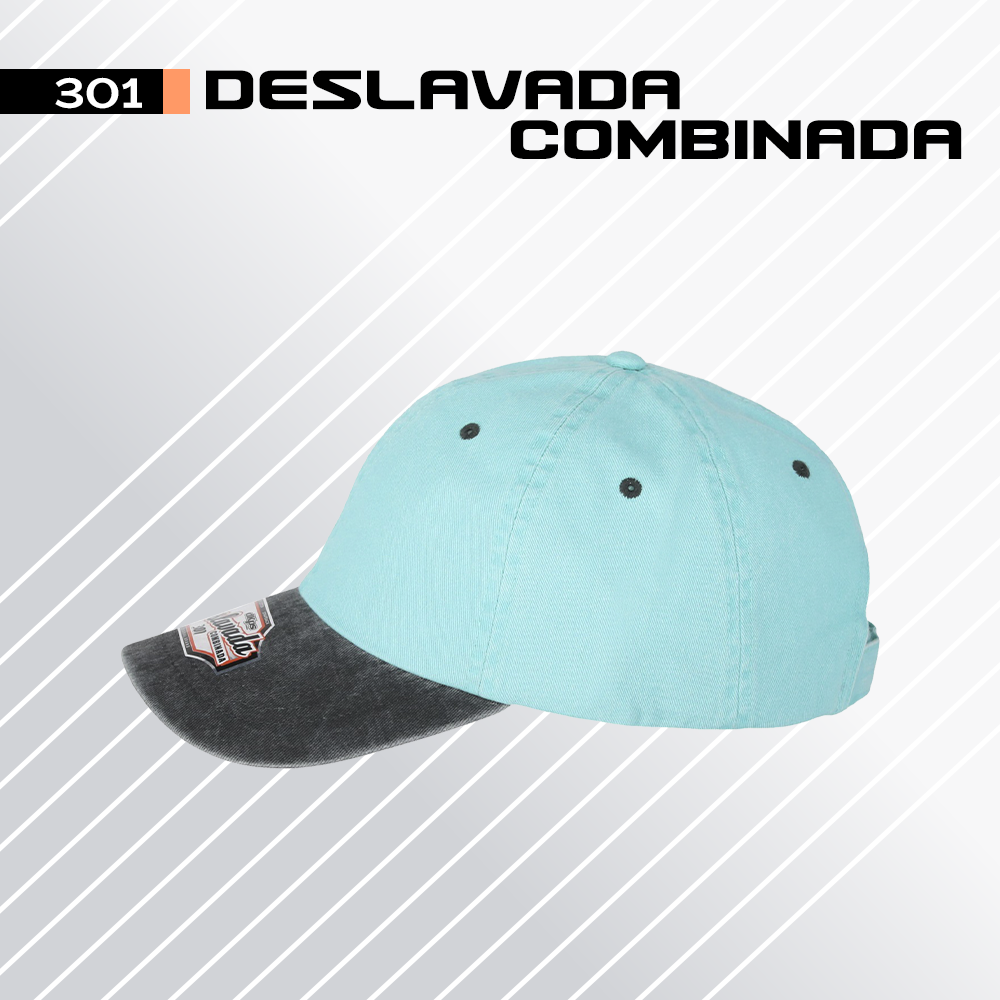 Gorra Deslavada Combinada5