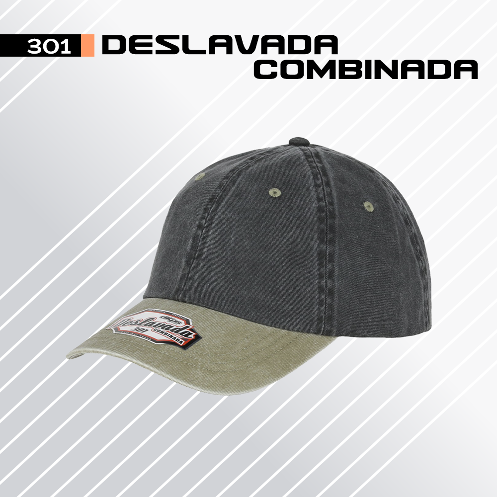 Gorra Deslavada Combinada14