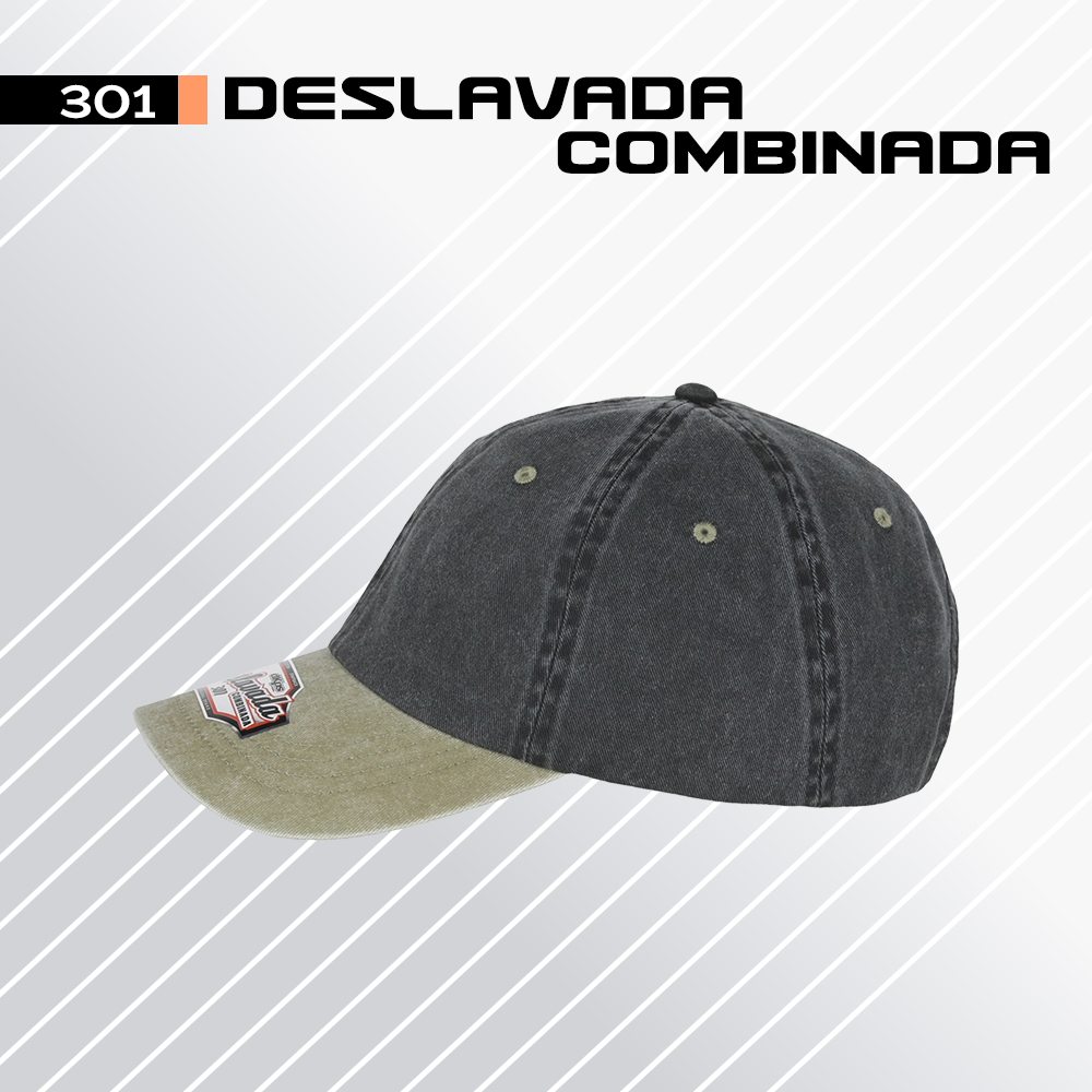 Gorra Deslavada Combinada13