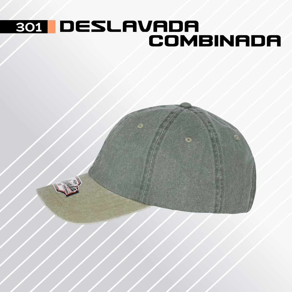 Gorra Deslavada Combinada9