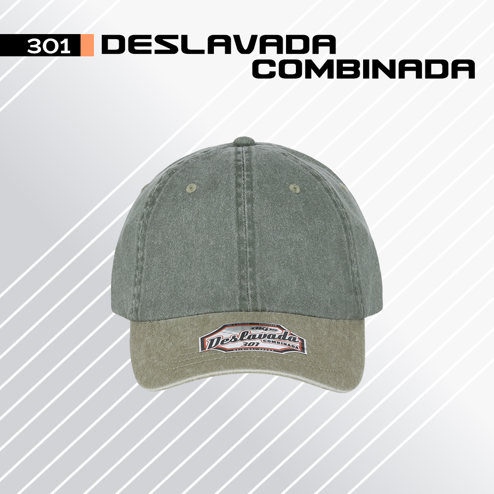 Gorra Deslavada Combinada8