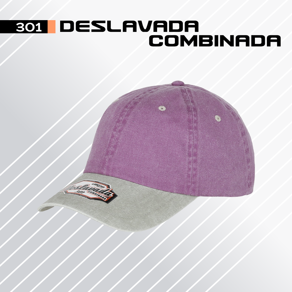 Gorra Deslavada Combinada30