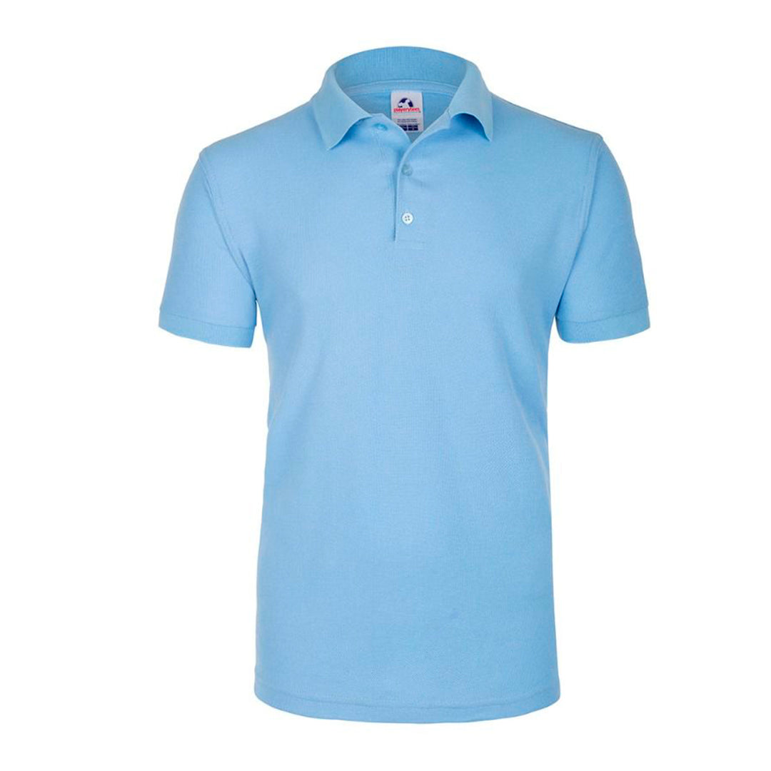  Playera Deportiva Playerytees 600C Caballero Polo Manga Corta 50% Algodón y 50% Poliéster35