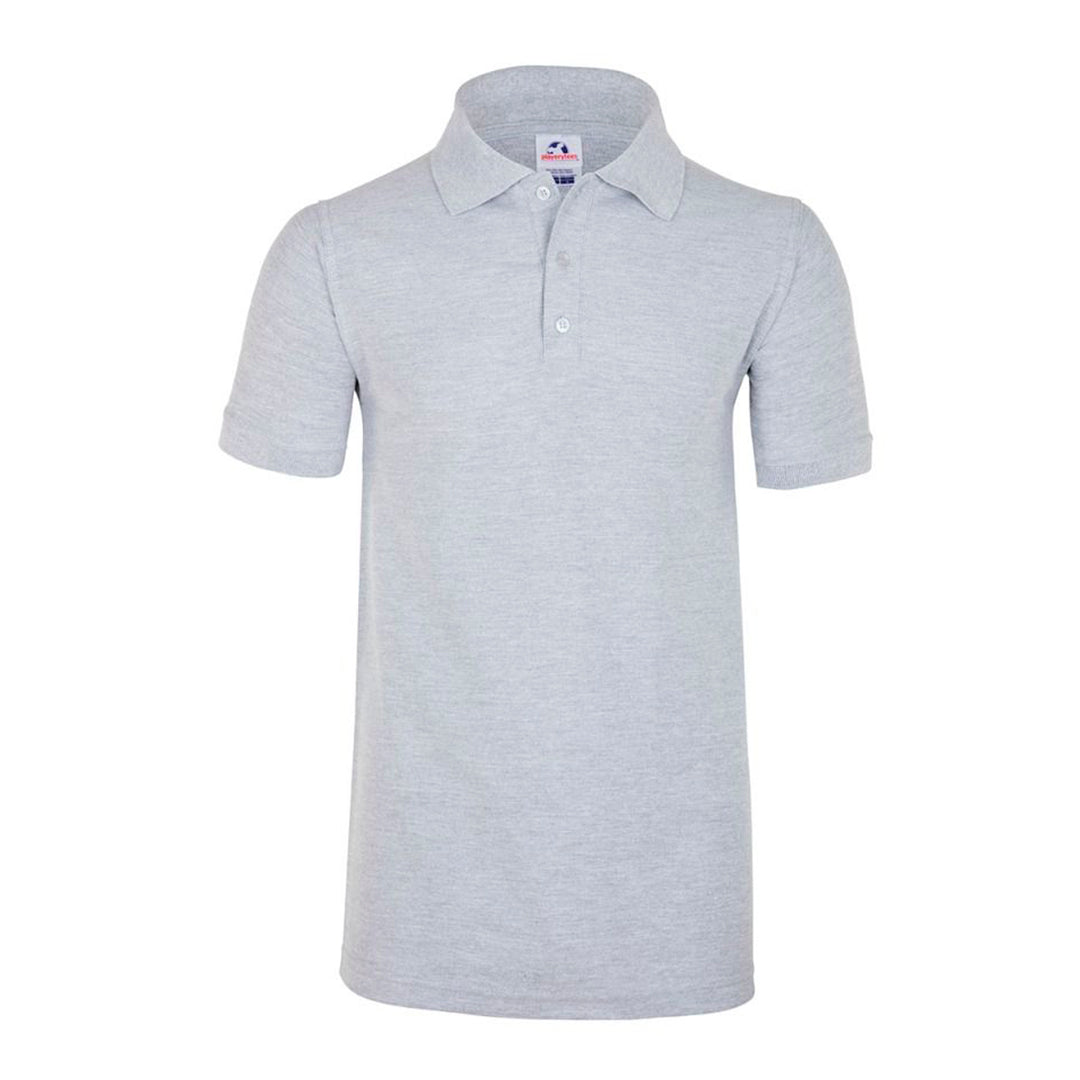  Playera Deportiva Playerytees 600C Caballero Polo Manga Corta 50% Algodón y 50% Poliéster30