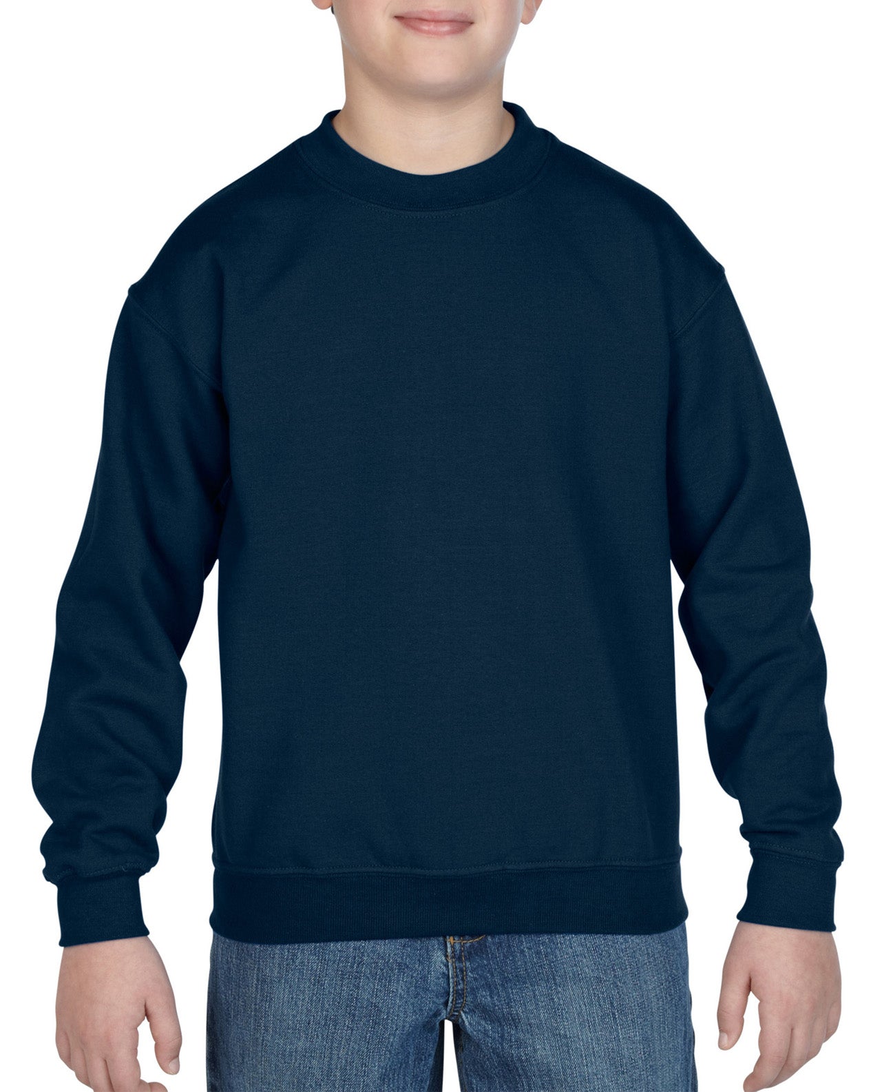  Sudadera Gildan 18000B Juvenil 50% Algodón 50% Poliéster10