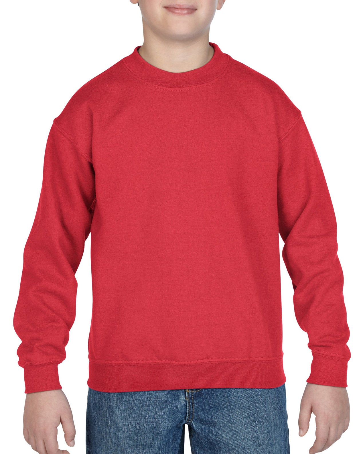  Sudadera Gildan 18000B Juvenil 50% Algodón 50% Poliéster0