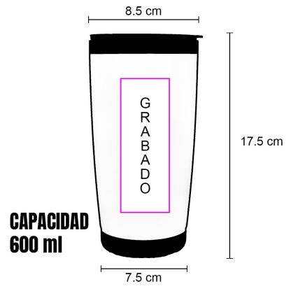  VASO DE ACERO INOXIDABLE “CLASSIC”2
