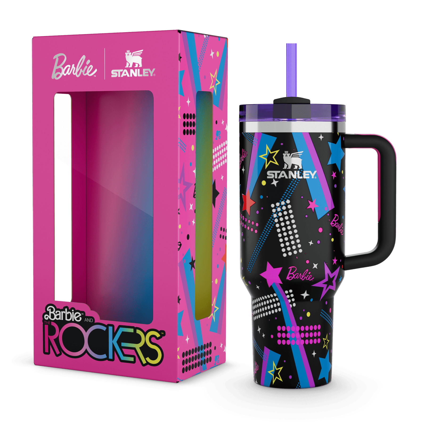  Stanley Quencher Barbie 80S Rockers  1L2