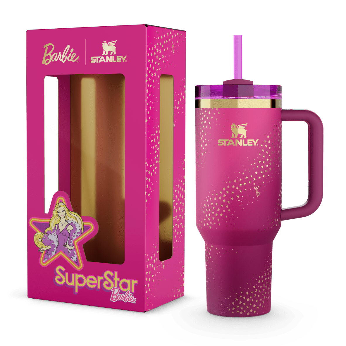  Stanley Quencher Barbie 70S Superstar  1L2