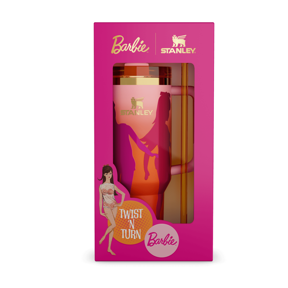  Stanley Quencher Barbie 60S Twist N Turn  1L1