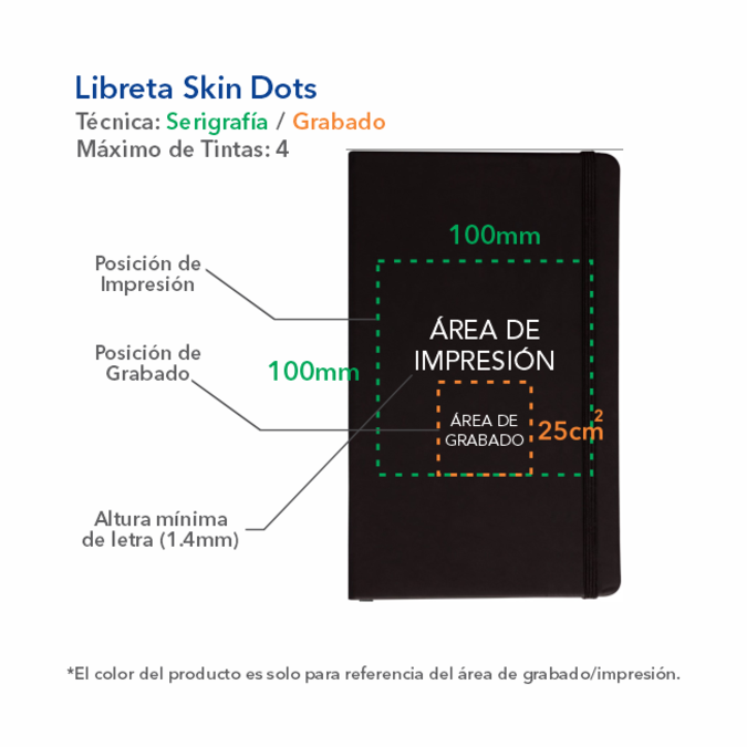 Carpetas y libretas Skin Dots10