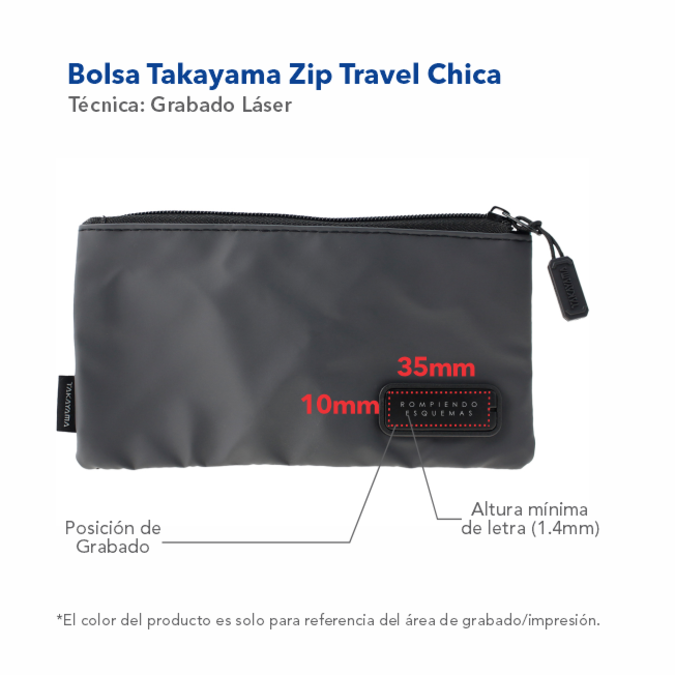  Bolsa Takayama Zip Travel chica15